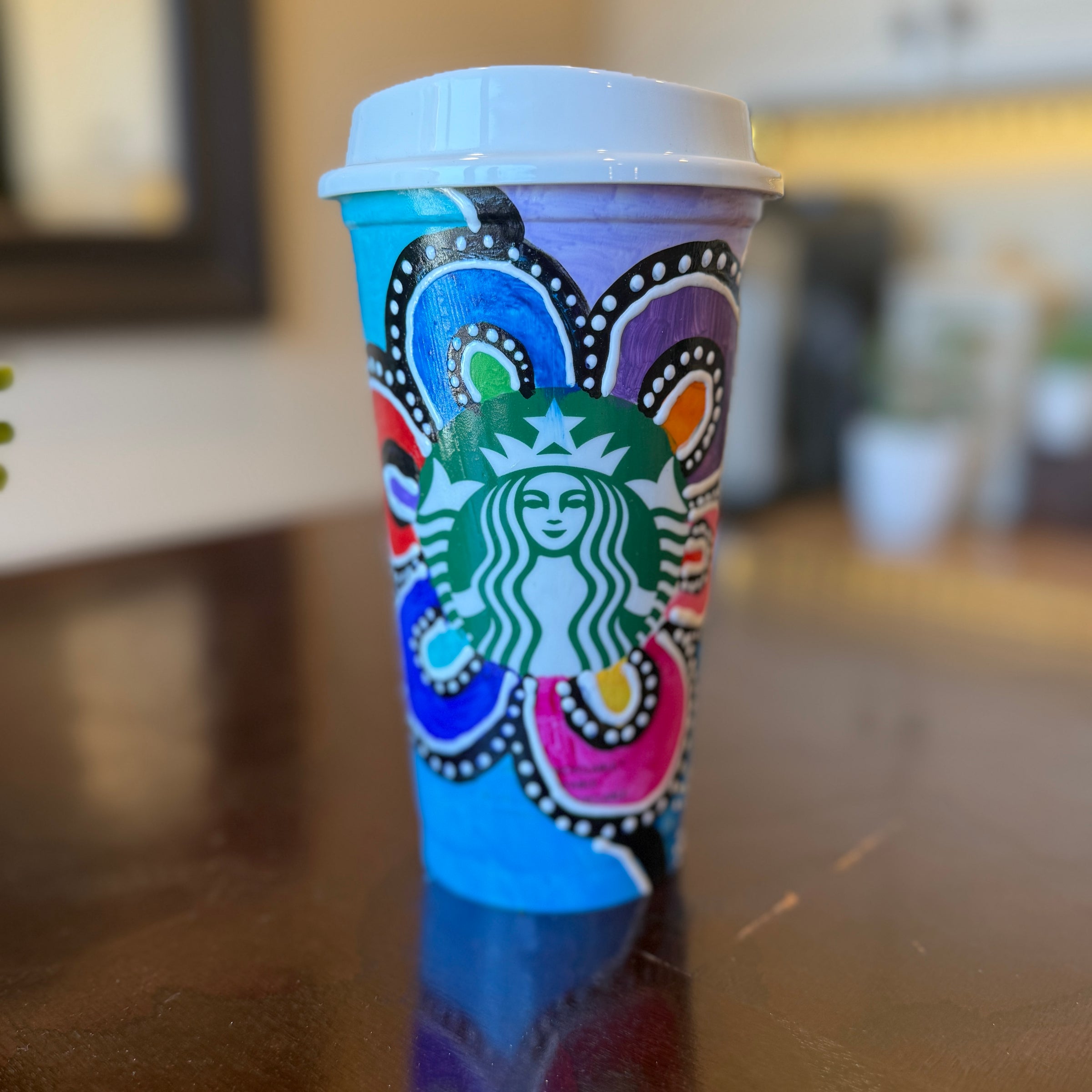 Marconi Starbucks Cup Art | Galleria Marconi Palm Springs